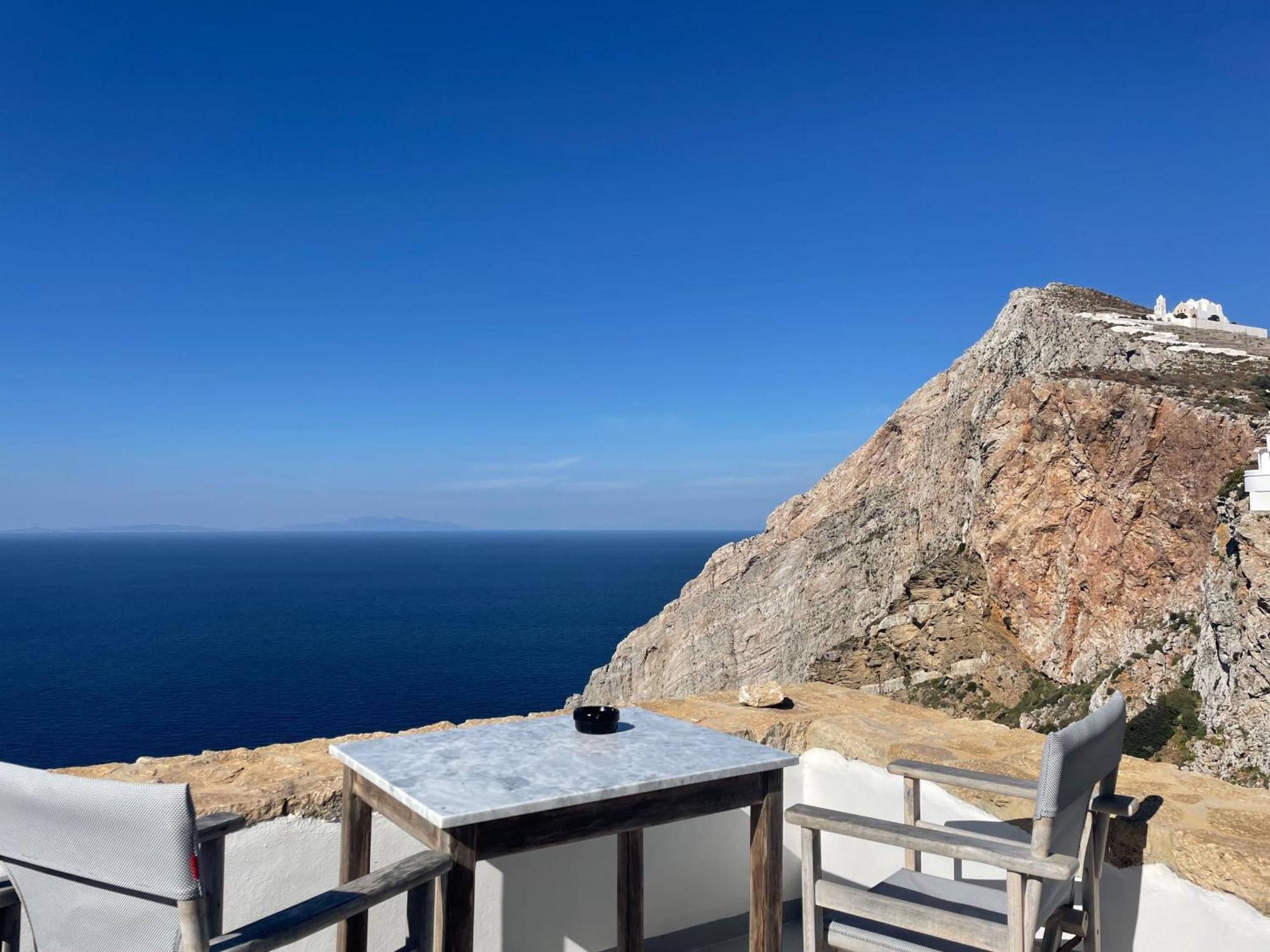 Вилла Folegandros-Cliffhouse Экстерьер фото